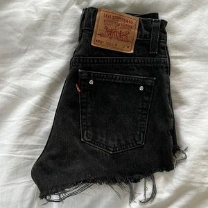 True Vintage Levi’s Denim High Rise Shorts